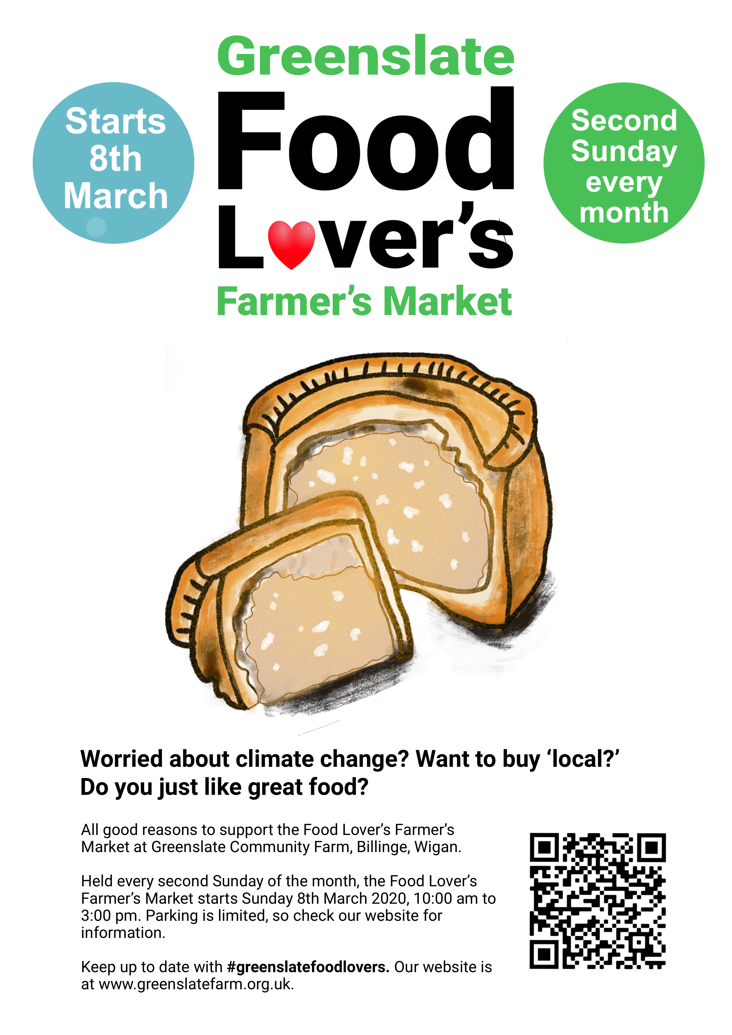 Food lover's market poster